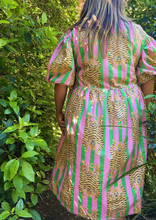 Load image into Gallery viewer, Tiger Lily Puff Sleeve Frock