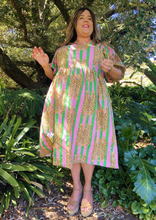 Load image into Gallery viewer, Tiger Lily Puff Sleeve Frock