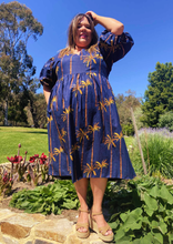 Load image into Gallery viewer, Palm Reader Puff Sleeve Frock