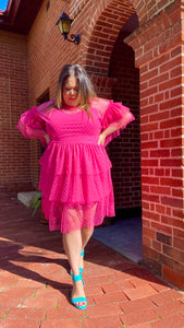 Pink Tulle Frock