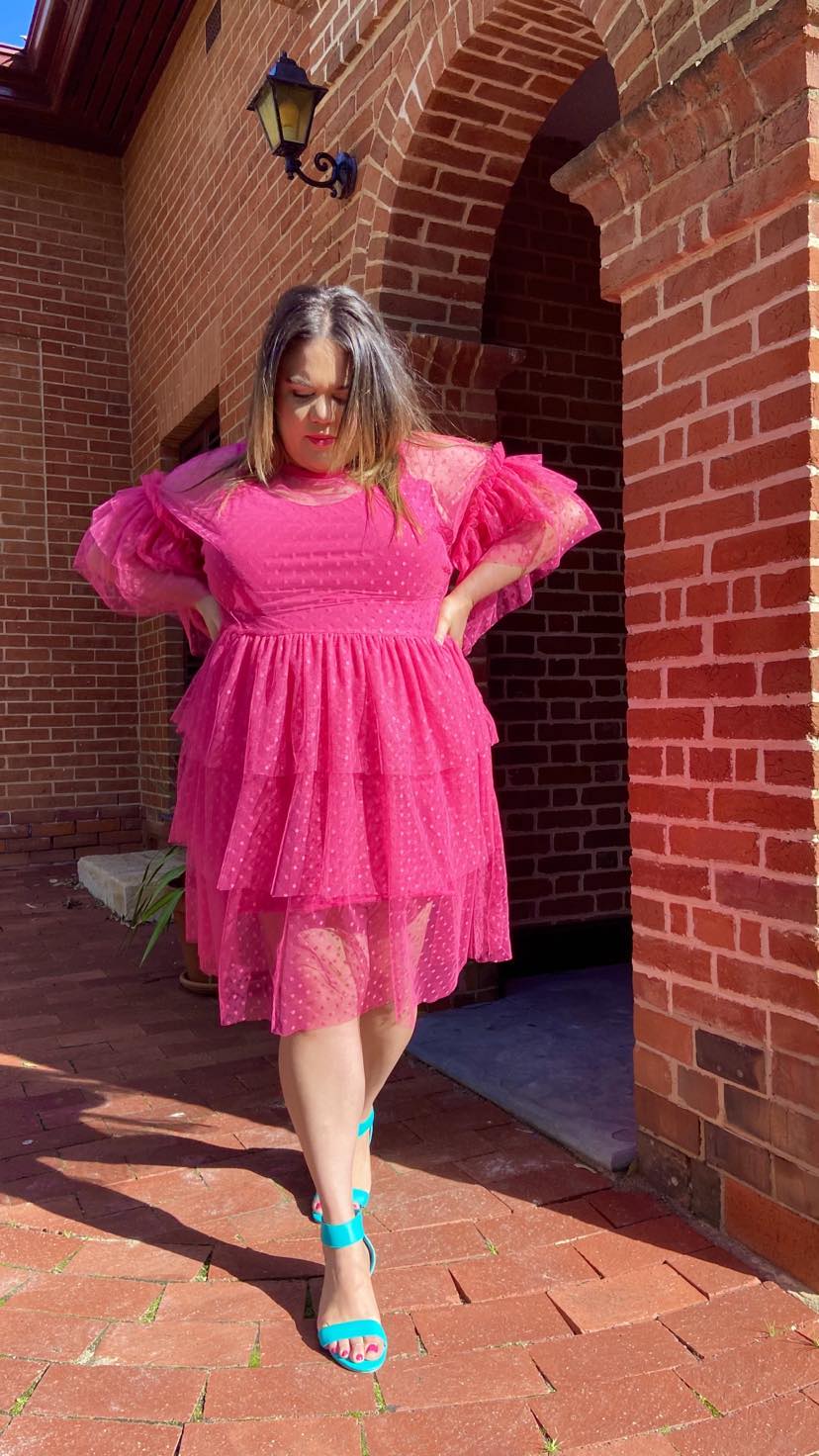 Pink Tulle Frock