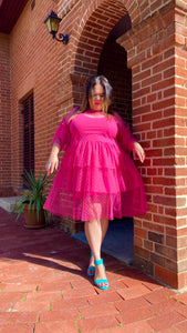 Pink Tulle Frock