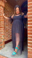 Load image into Gallery viewer, Black Tulle Frock
