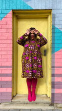 Load image into Gallery viewer, Violet Femmes Long Sleeve Frock