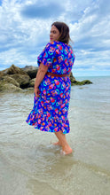 Load image into Gallery viewer, Protea Blues Garden T Shirt Frock