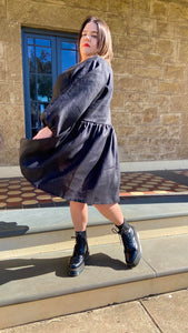 The Black Parade, Long Sleeve Linen Frock