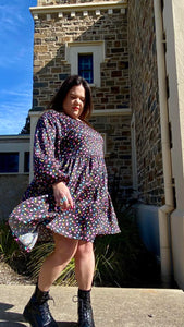 Confetti Long Sleeve Frock
