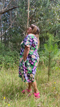 Load image into Gallery viewer, Day Dreamer Short Sleeve Stretch Frock. SIZE M (18/20)