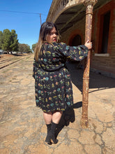 Load image into Gallery viewer, Forget Me Not Balloon Sleeve Frock