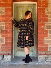 Load image into Gallery viewer, Forget Me Not Balloon Sleeve Frock