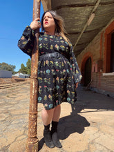 Load image into Gallery viewer, Forget Me Not Balloon Sleeve Frock