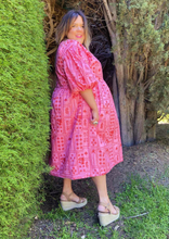 Load image into Gallery viewer, Heatwave Puff Sleeve Frock