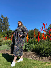 Load image into Gallery viewer, Winter Thistle Long Sleeve Stretch Frock
