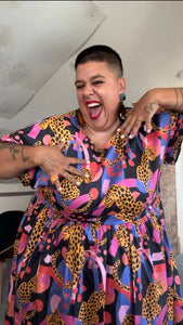 Pink Leopard OG Frock. Multiple Sizes.