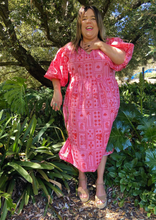 Load image into Gallery viewer, Heatwave Puff Sleeve Frock