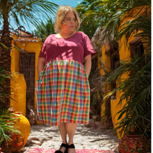 Load image into Gallery viewer, Keepsake Gingham Splice Frock. Sizes S, M, L &amp; XL