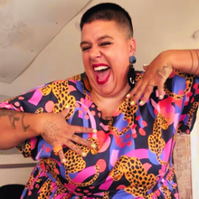 Load image into Gallery viewer, Pink Leopard OG Frock. Sizes 14, 16 &amp; 22.