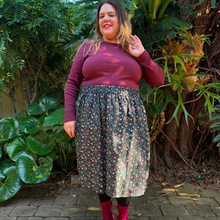 Load image into Gallery viewer, Ready Made Liberty made Piccadilly Poplin Skirt