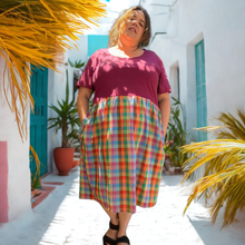 Load image into Gallery viewer, Keepsake Gingham Splice Frock. Sizes S, M, L &amp; XL