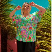 Load image into Gallery viewer, Water Colour Boxy Tee Size 16 &amp; 20