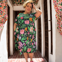 Load image into Gallery viewer, Dark Flora OG Frock. Size 18.
