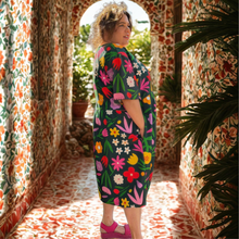 Load image into Gallery viewer, Holland-Daze Short Sleeve Stretch Frock Size L