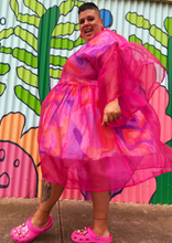 Load image into Gallery viewer, Pink Overgasm Frock Size 28