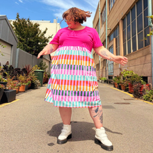 Load image into Gallery viewer, Sweet Street Splice Frock