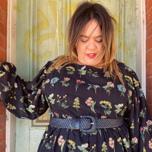 Load image into Gallery viewer, Forget Me Not Balloon Sleeve Frock