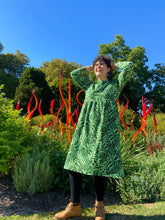 Load image into Gallery viewer, Evergreen Long Sleeve Stretch Frock