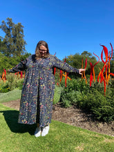 Load image into Gallery viewer, Winter Thistle Long Sleeve Stretch Frock