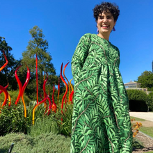 Load image into Gallery viewer, Evergreen Long Sleeve Stretch Frock