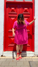 Load image into Gallery viewer, Bespoke Basics Stretch Frock in Fuchsia