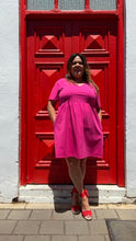 Load image into Gallery viewer, Bespoke Basics Stretch Frock in Fuchsia