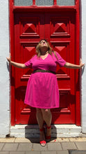 Load image into Gallery viewer, Bespoke Basics Stretch Frock in Fuchsia