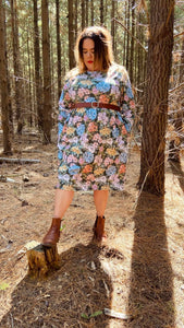 Woodland Cottage Long Sleeve Frock