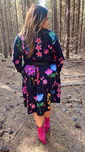 Load image into Gallery viewer, Night Garden Long Sleeve Frock