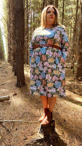 Woodland Cottage Long Sleeve Frock