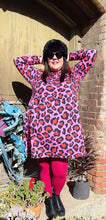 Load image into Gallery viewer, Leopard Print Long Sleeve Frock
