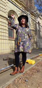 Native Garden Long Sleeve Frock